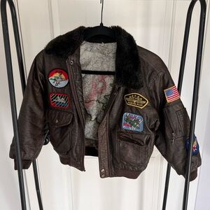 Boys Aviation Top Gun Jacket